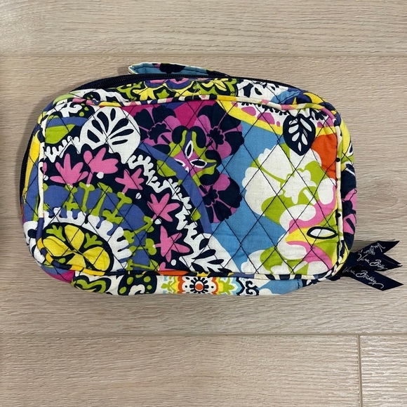 Vera Bradley Floral Paisley Small Travel Cosmetic Bag - Picture 4 of 4